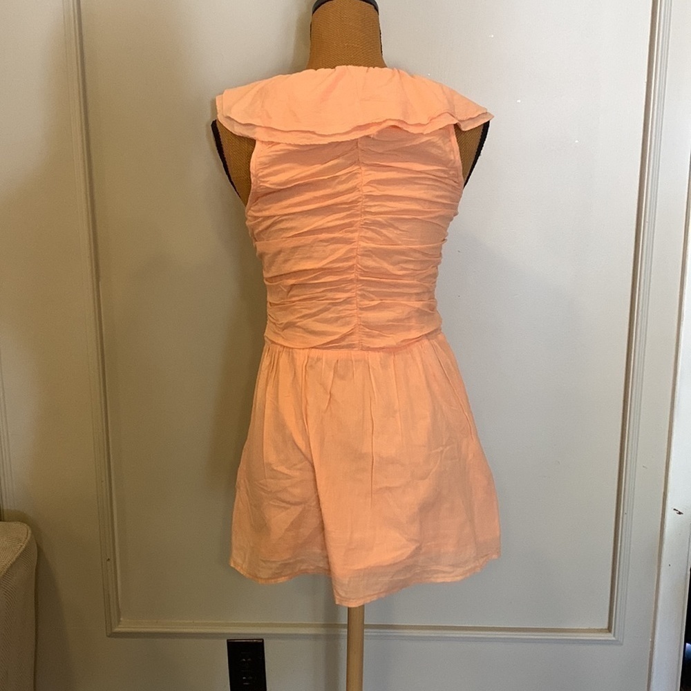 S Line Women's Sleeveless Ruffled‎ Top - Picture 3 of 5